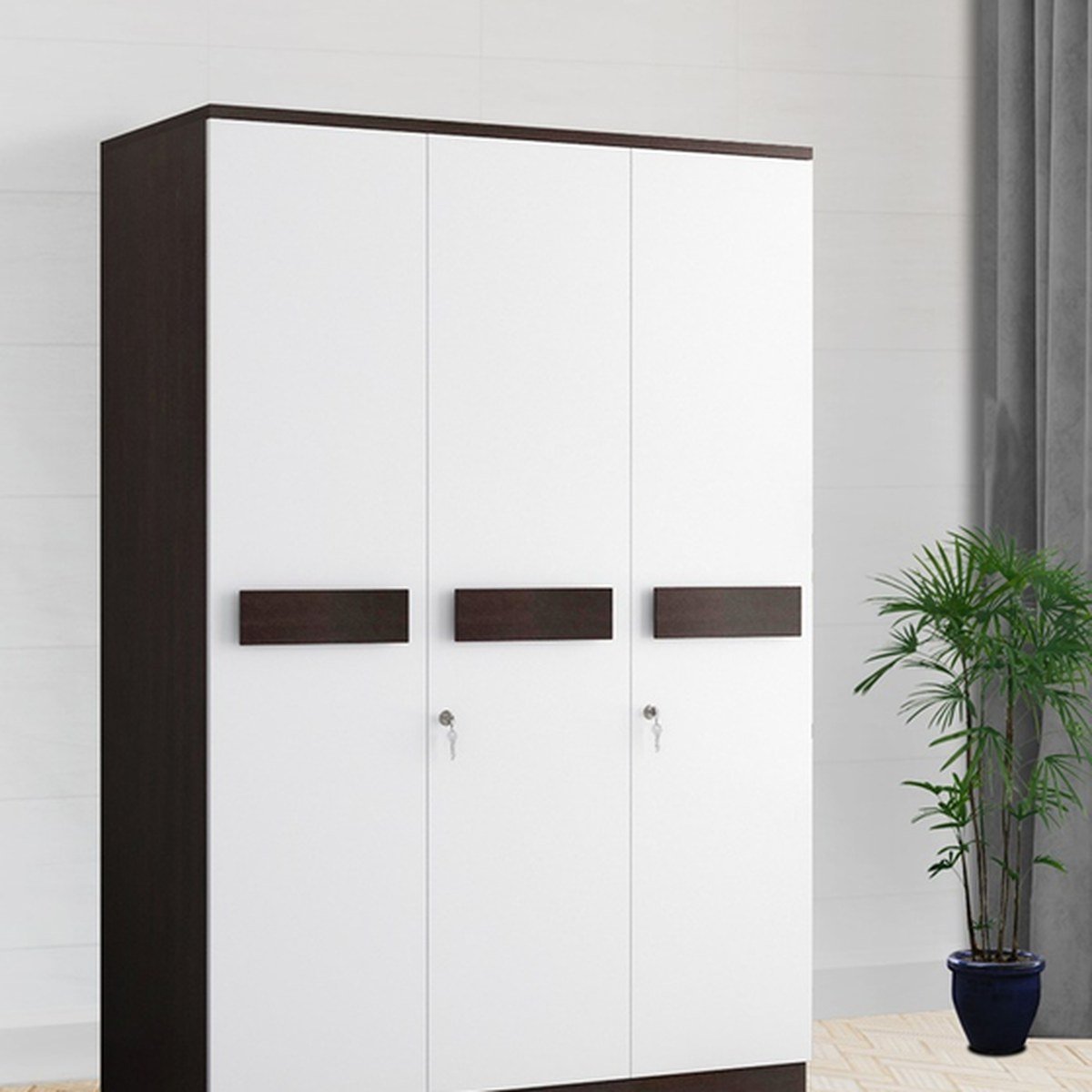 Ashley 3-Door Multi-Utility Wardrobe